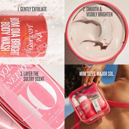 Sol de Janeiro Jet Set | Travel Shower Kit |