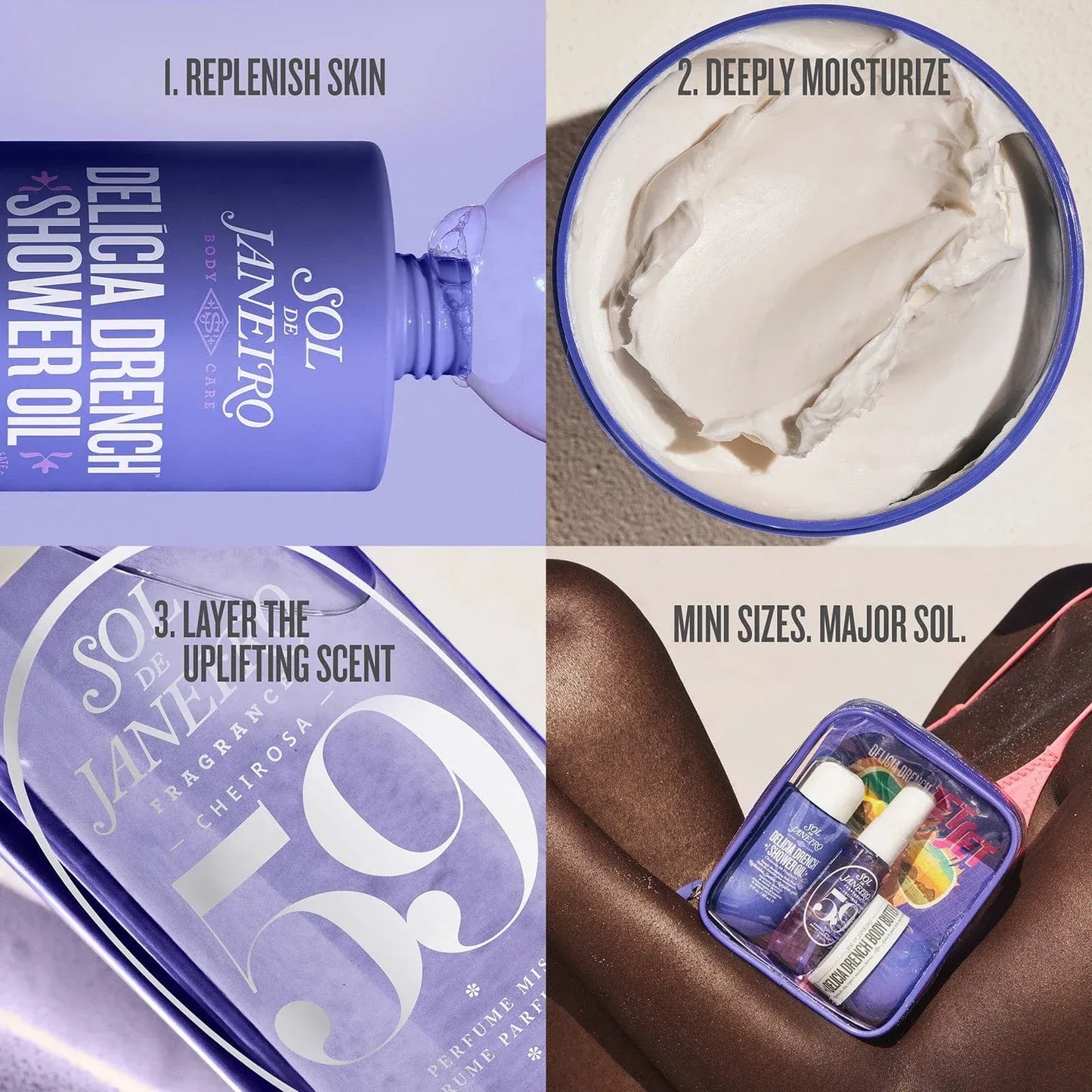 Sol de Janeiro Jet Set | Travel Shower Kit |